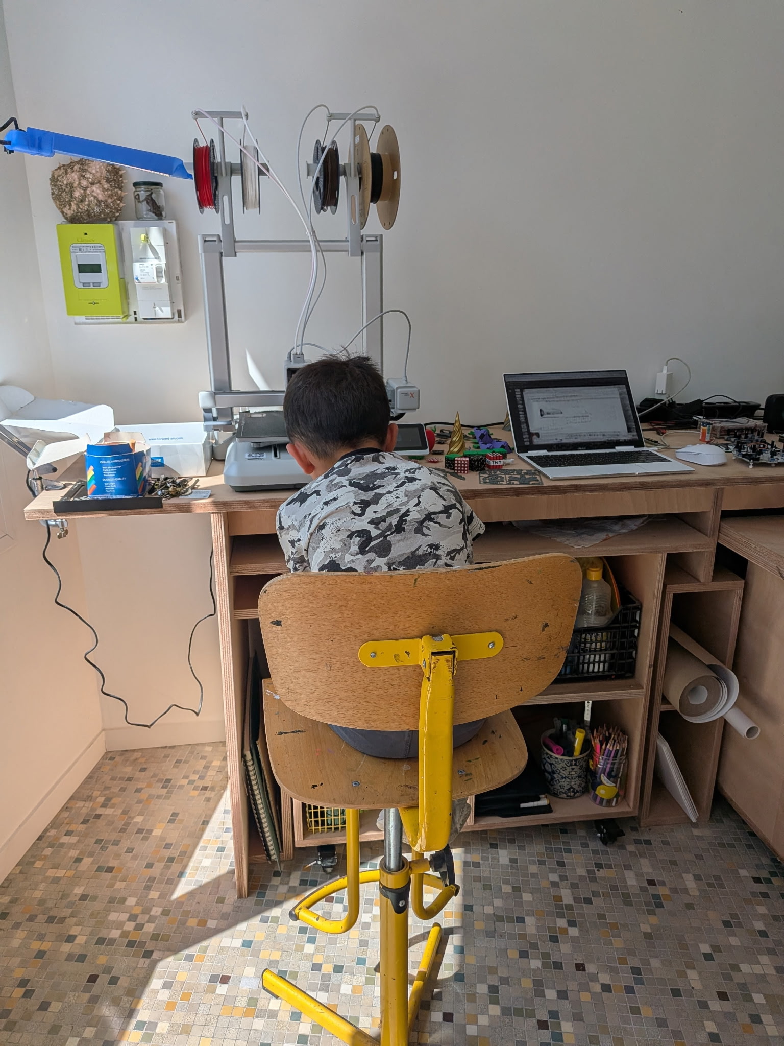 Atelier FabLab Junior — impression 3D