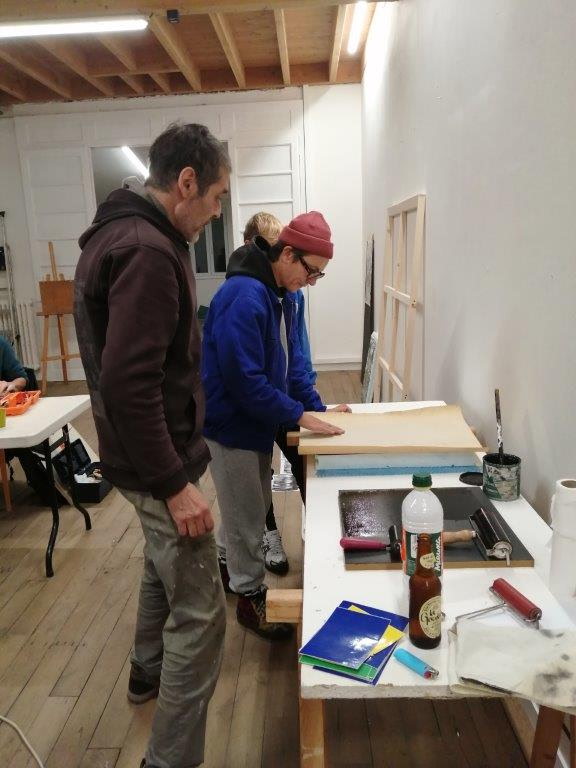 Atelier arts plastiques adultes